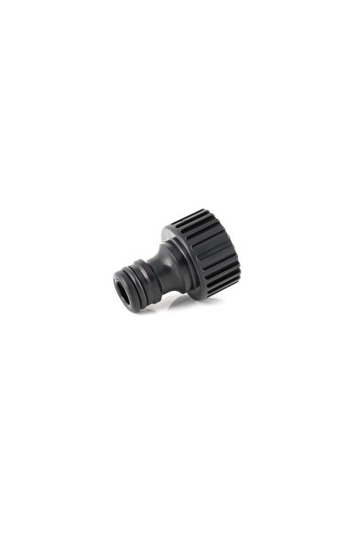 CLABER Threaded Tap Connector, 1/2 inches, Black