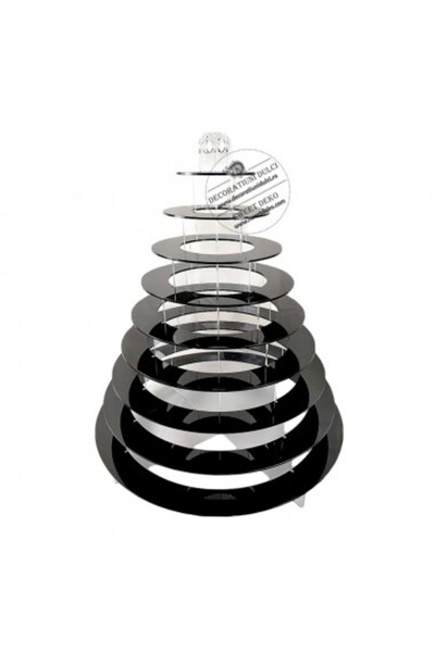 Decoratiuni Dulci Στήριγμα για μακαρόν, πλεξιγκλάς - Φούξια, Φούξια Πικιόρ