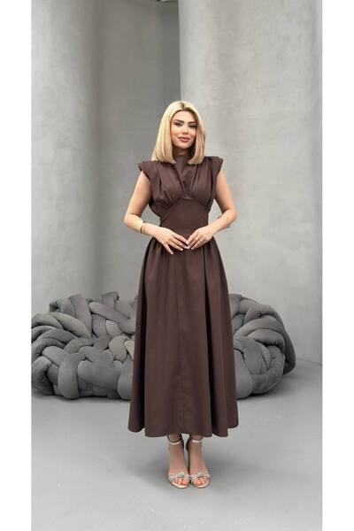 Paraf style Κομψό βραδινό φόρεμα με ντραπέ σχέδιο, μήκους μίντι