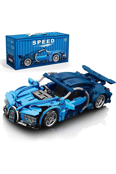MJ TOYS Lego Bugatti Chiron Yarış Arabası Lego Araba Yapı Blok Oyuncak Araba ...