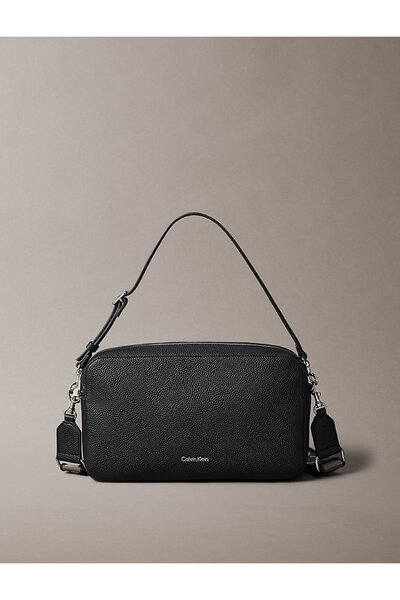 Calvin Klein Women's Webbing Strap Camera Shoulder Bag