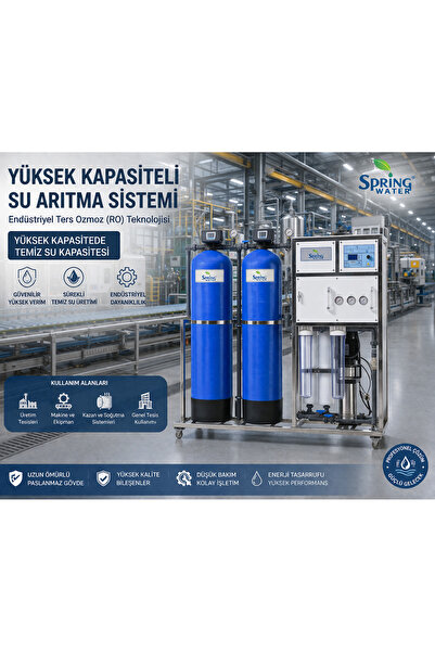 SPRİNG Fabrika ve işletmeler için içme suyu su arıtma sistemi