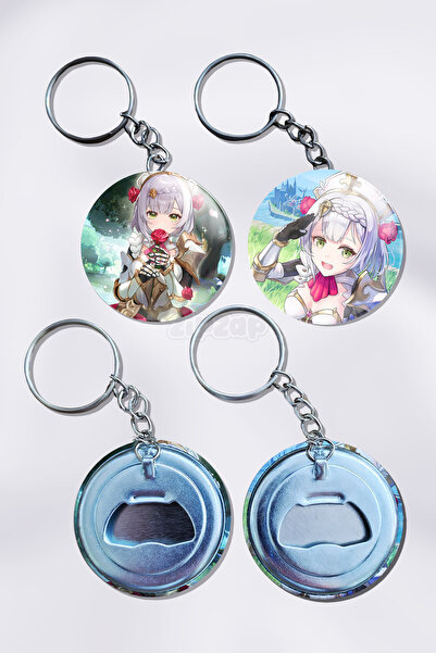 ZipZap Διακοσμητικό μπρελόκ τσάντας Noelle Genshin Impact (2 ΤΕΜ)