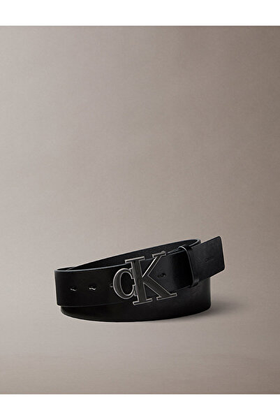 Calvin Klein Erkek CK Enamel Buckle 40mm Kemer