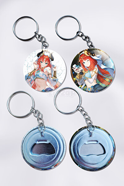 ZipZap Νίλου Γκένσιν Ίμπακτ Διακοσμητικό Μπρελόκ για Τσάντα (2 ΤΕΜ)