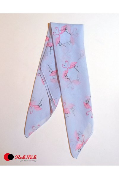 Redi Ridi Flamingo Scarf Model.4126