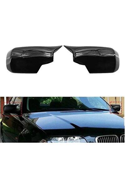 X POWER TUNİNG bmw e46 1998.2004 parlak siyah boyalı batman ayna kapağı