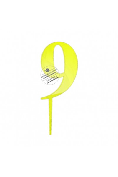 Decoratiuni Dulci Διακοσμητικό πλεξιγκλάς με αριθμούς, κλασική γραμματοσειρά ...