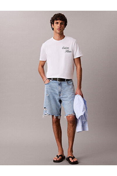 Calvin Klein Erkek 30s Grafik Detaylı T-shirt
