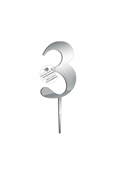 Decoratiuni Dulci Διακοσμητικό στολίδι από πλεξιγκλάς, κλασική γραμματοσειρά ...