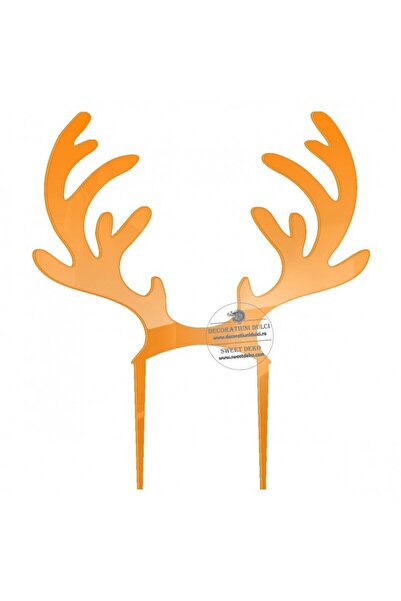 Decoratiuni Dulci Διακοσμητικό από κρέας ρογιού, πλεξιγκλάς - Πορτοκαλί