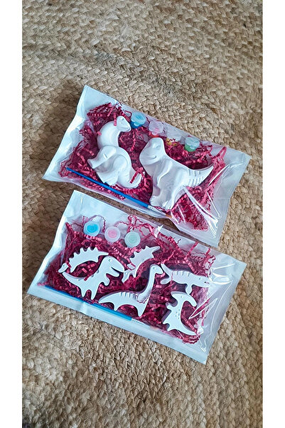Taş Boyama Seti Dinozor 2 Paket