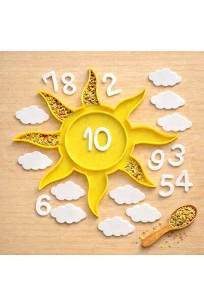 OEM Αισθητηριακό και αριθμητικό σετ παιχνιδιού, με θέμα τον καιρό, ήλιος, σύν...