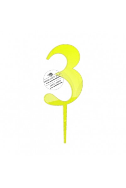 Decoratiuni Dulci Διακοσμητικό πλεξιγκλάς με αριθμούς, κλασική γραμματοσειρά ...