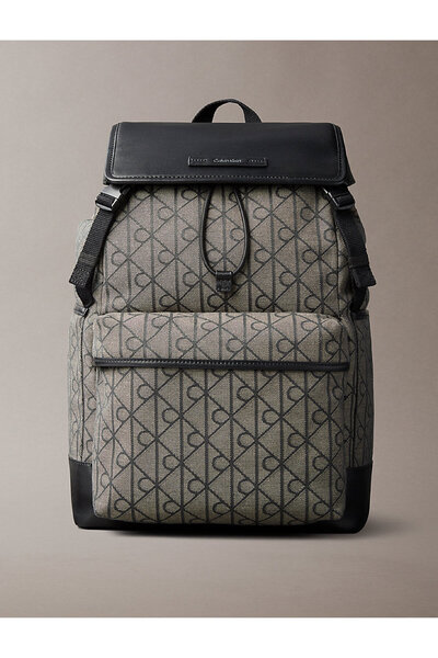 Calvin Klein Erkek Mixed Emblem Aop Flap Sırt Çantası