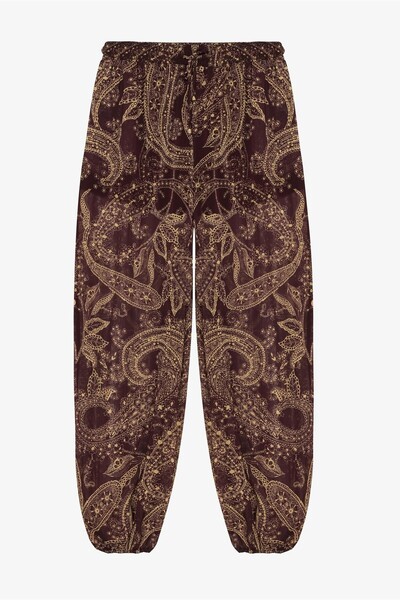 Quzu Šalvar pantalone sa uzorkom