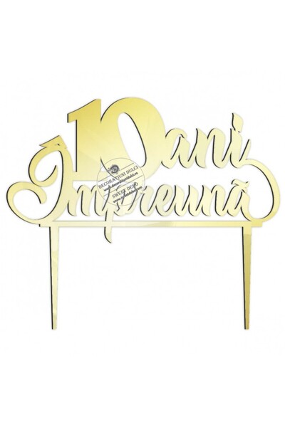 Decoratiuni Dulci Διακοσμητικό κορυφής... ανιμέ πλεξιγκλάς - Κίτρινο