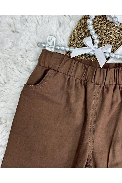 ÖZSEMODA طقم شورت قميص موسلين للجنسين