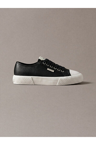 Calvin Klein Kadın Vulc Laceup Deri Sneaker