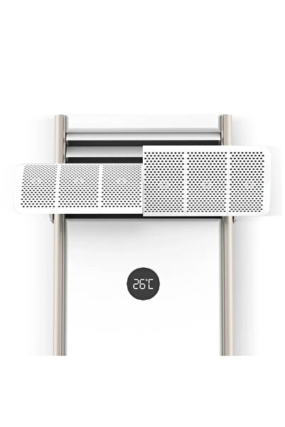 YENİTECH Salon Tipi 6 Yapraklı Ayarlanabilir Klima Rüzgar Yönlendirici Anti D...