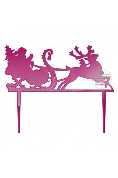 Decoratiuni Dulci Διακοσμητικό τούρτας Μος Κράτσιουν πε σάνιε - Ροζ ογλίντα