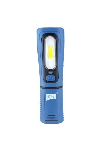 DPT كشاف المخيمات اضاءة LED، كشاف جلسة خارجية، ازرق، 260 لومينز
