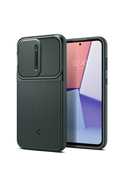 Spigen Οπτική Θωράκιση, πράσινο της αβύσσου - Samsung Galaxy S23 FE