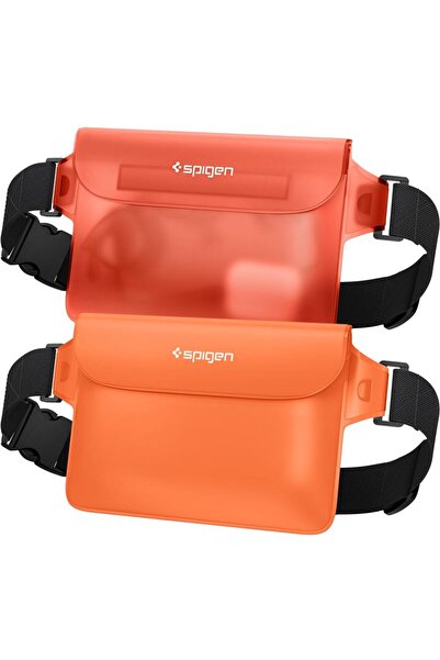 Spigen Ακουα Σιλντ Αδιάβροχη Τσάντα Μέσης A620, Σετ 2 τεμαχίων, πορτοκαλί ηλι...