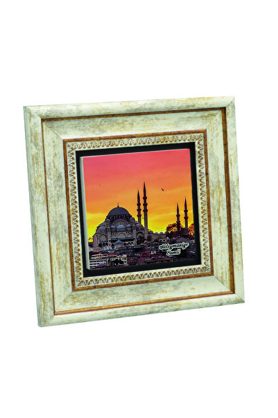 Sadrazam Εκτυπωμένος πίνακας με φυσική πέτρα του Τζαμιού Σουλεϊμανιέ στην Κων...