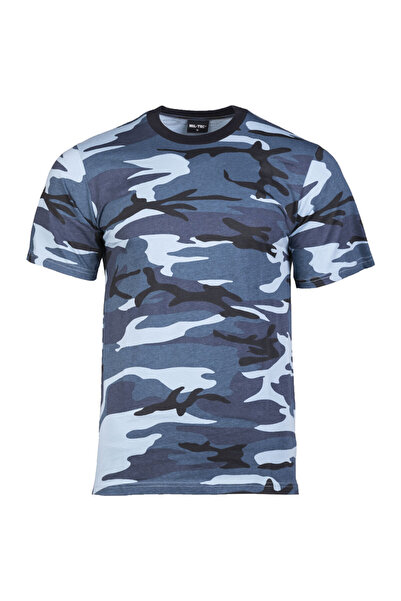 Mil-Tec Ανδρικό μπλουζάκι βαμβακερό καμουφλάζ γαλάζιο