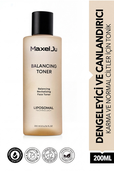 MAXEL JU Balancing Toner Dengeleyici ve Canlandırıcı Karma ve Normal Ciltler ...