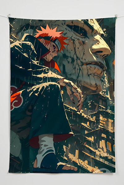 Charmbi Ταπετσαρία τοίχου με θέμα Pain Naruto – Ταπετσαρία τοίχου μεγάλου μεγ...