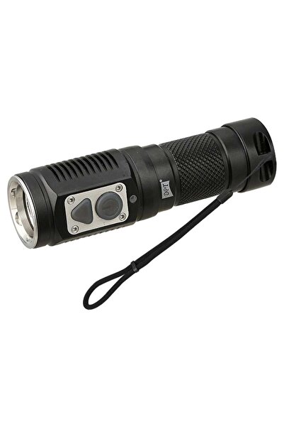 DPT كشاف يدوي اضاءة LED للمخيمات، كشاف ليد، ملون، 300 لومينز