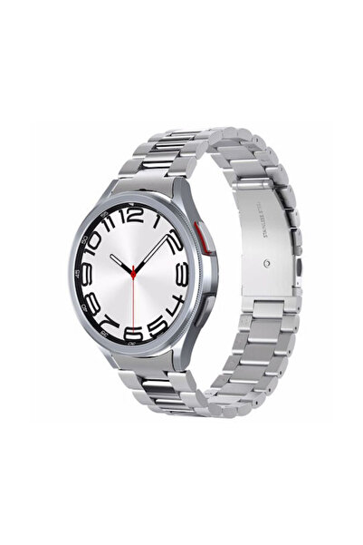 Spigen Μοντέρνο λουράκι 316L, ασημί - Samsung Galaxy Watch6 Classic 47mm