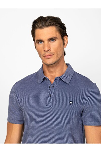 Heavy Tools DAFT Tricou polo pentru bărbați, albastru închis, M