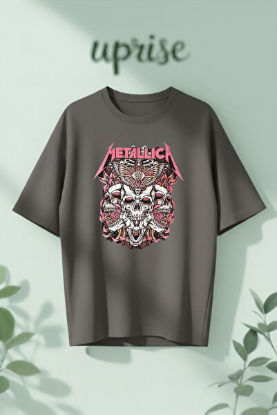 Vordevia Metallica Printed Cotton Oversize T-Shirt