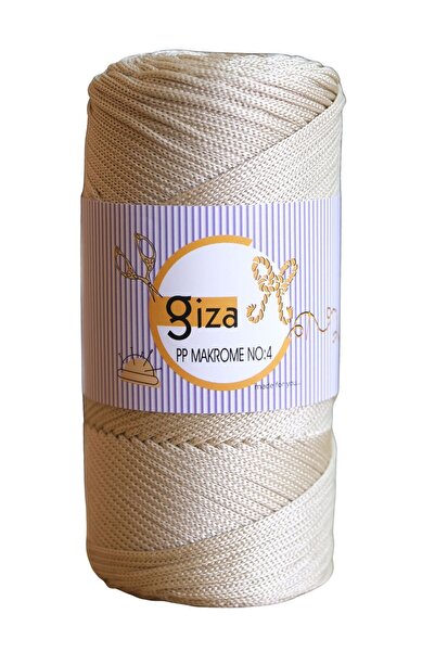 GİZA MAKROME NO: 4 ÇANTA ÖRGÜ İPİ 037 ACIK VİZON / 2 ADET