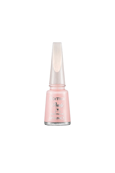 Flormar Pearly Nail Enamel, PL111 Pink Ivory