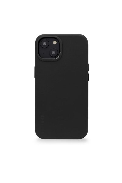 decoded Δερμάτινη Θήκη Πλάτης, μαύρη - iPhone 14 Plus