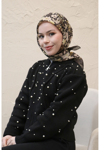 efdal şal eşarp Ινδικό βαμβακερό κασκόλ με μικρό σχέδιο λουλουδιών