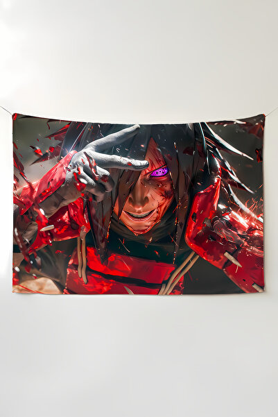 Charmbi Κάλυμμα τοίχου Uchiha Madara Naruto – Μεγάλη ταπετσαρία τοίχου, διακό...