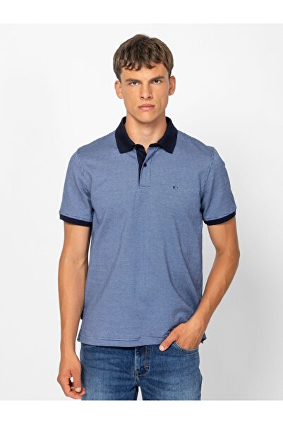 Heavy Tools Tricou polo Drew pentru bărbați, albastru închis, M