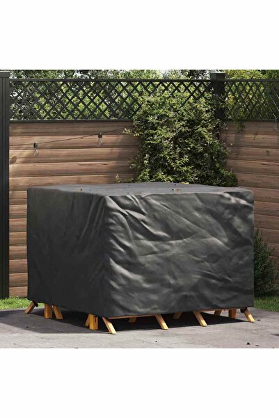 vidaxl Κάλυμμα Επίπλων Εξωτερικού Χώρου 125 x 125 x 74 cm Ύφασμα 210D