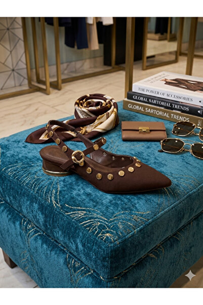 stoneclass Γυναικεία παπούτσια με μυτερή μύτη και ανοιχτή πλάτη, καθημερινά κ...