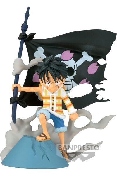 Banpresto مجسم قابل للتجميع من سلسلة ون بيس وورلد ستوريز لشخصية مونكي دي لوفي...