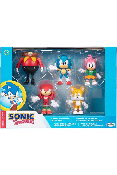 SONIC THE HEDGEHOG 2.5 5-Pack Classic Collection Figs 41452