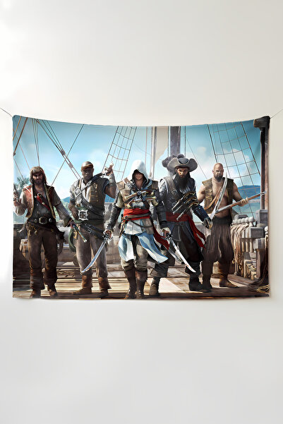 Charmbi Assassin's Creed Black Flag Anime Ταπετσαρία τοίχου – Υπερμεγέθης ταπ...