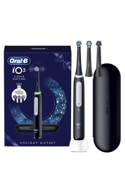 Oral-B iO3 Şarjlı Diş Fırçası ve 3’lü Yedek Başlık Holiday Edition