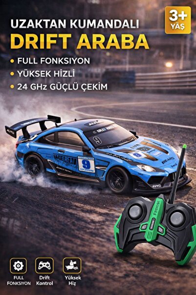 scntoys 2.4GHz 1:16 Ölçek Drift Araba 4x4 Uzaktan Kumandalı Araba Şarjlı 20 K...