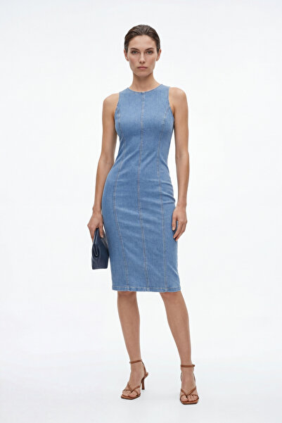 HAKKE Μακρύ τζιν φόρεμα